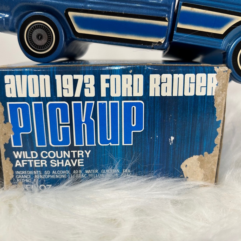 Avon 1973 Ford Ranger Pickup Truck Wild‎ Country After Shave Decanter